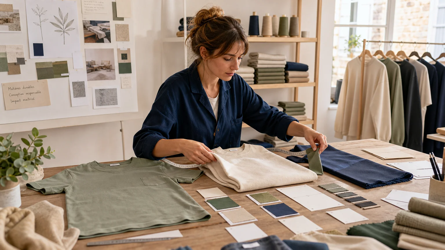 Choix de matières et de grammages pour un textile publicitaire