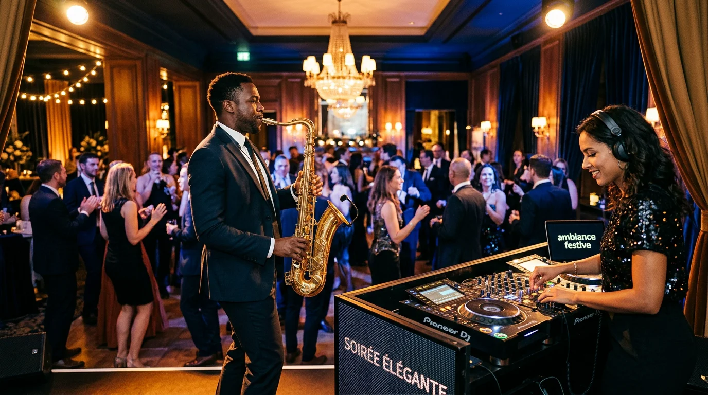 DJ et saxophoniste pour événement : le guide complet 2026