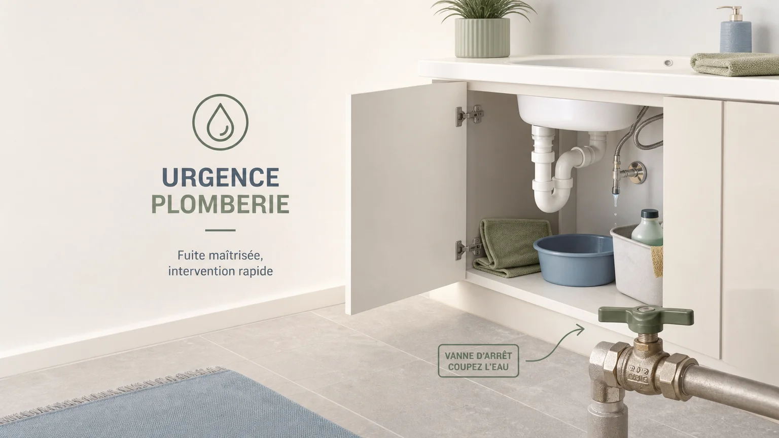 Dépannage plomberie à Pully : les bons réflexes en urgence