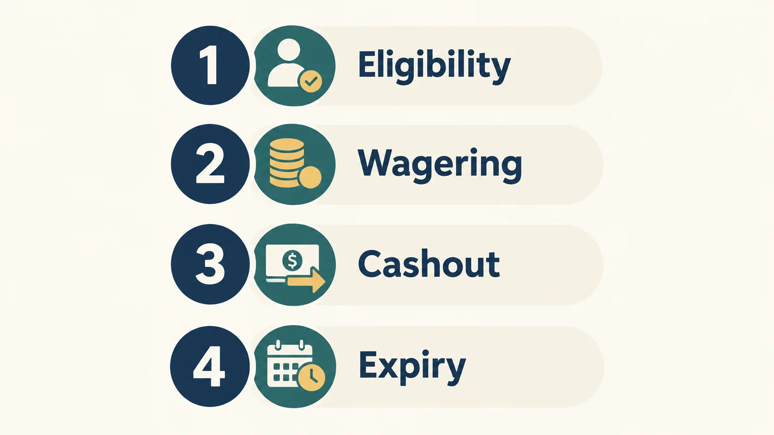 Four checks for assessing a no-deposit casino cash offer