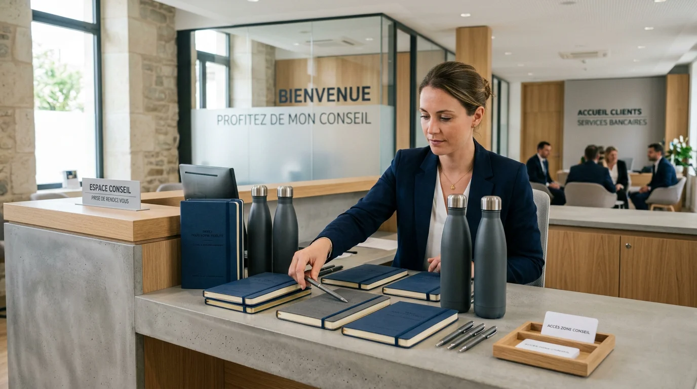 Objets publicitaires banque : idées et stratégie 2026