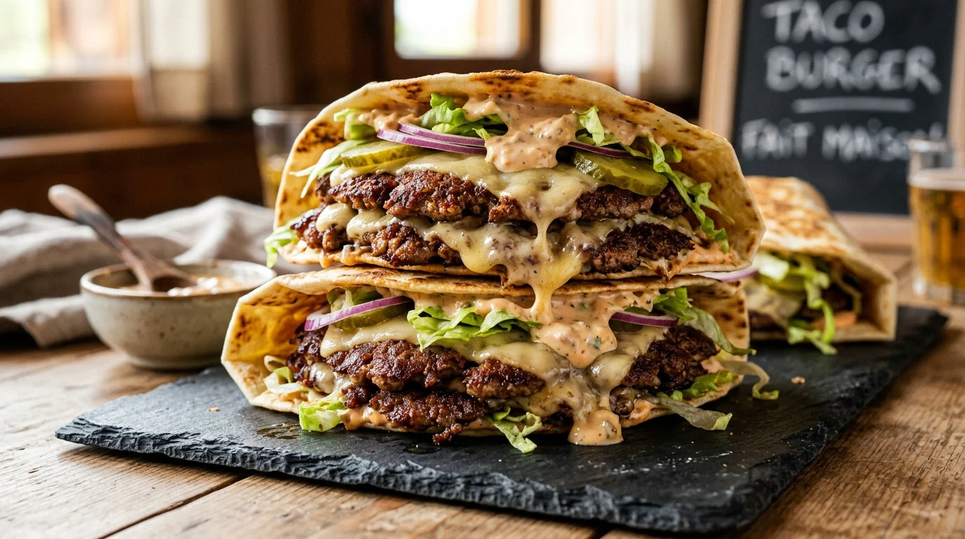 Tacos burger : recette, origine et secrets de ce plat viral