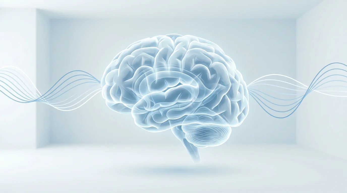 Illustration du cerveau pendant le sommeil lent lors d'une sieste réparatrice