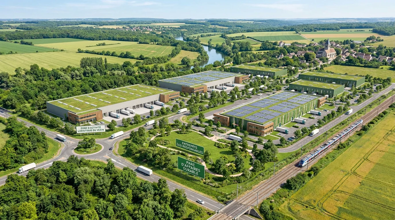 Zone logistique en Île-de-France, secteur clé de l'intérim à Melun