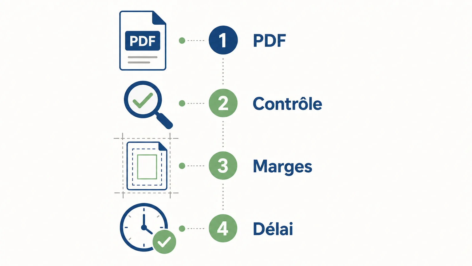 Checklist de préparation d’un fichier avant impression