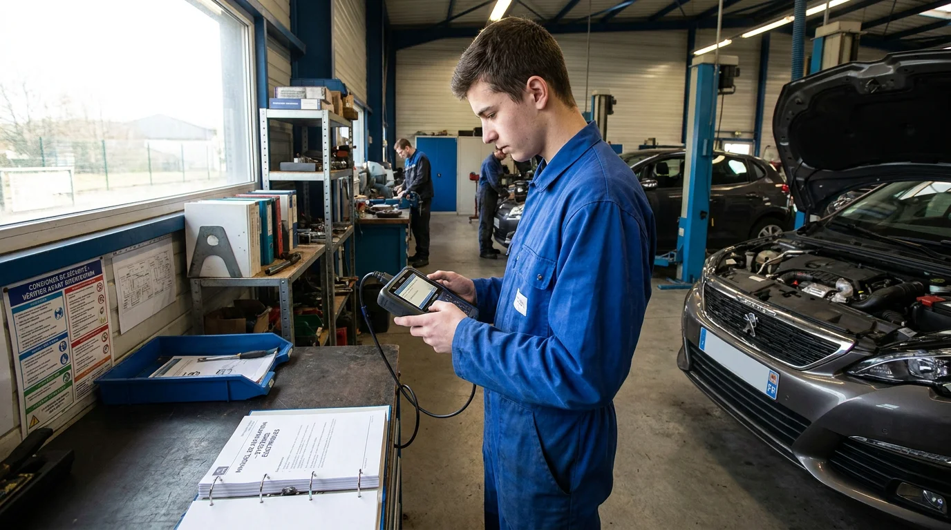 Alternance en mécanique auto : le guide complet pour réussir