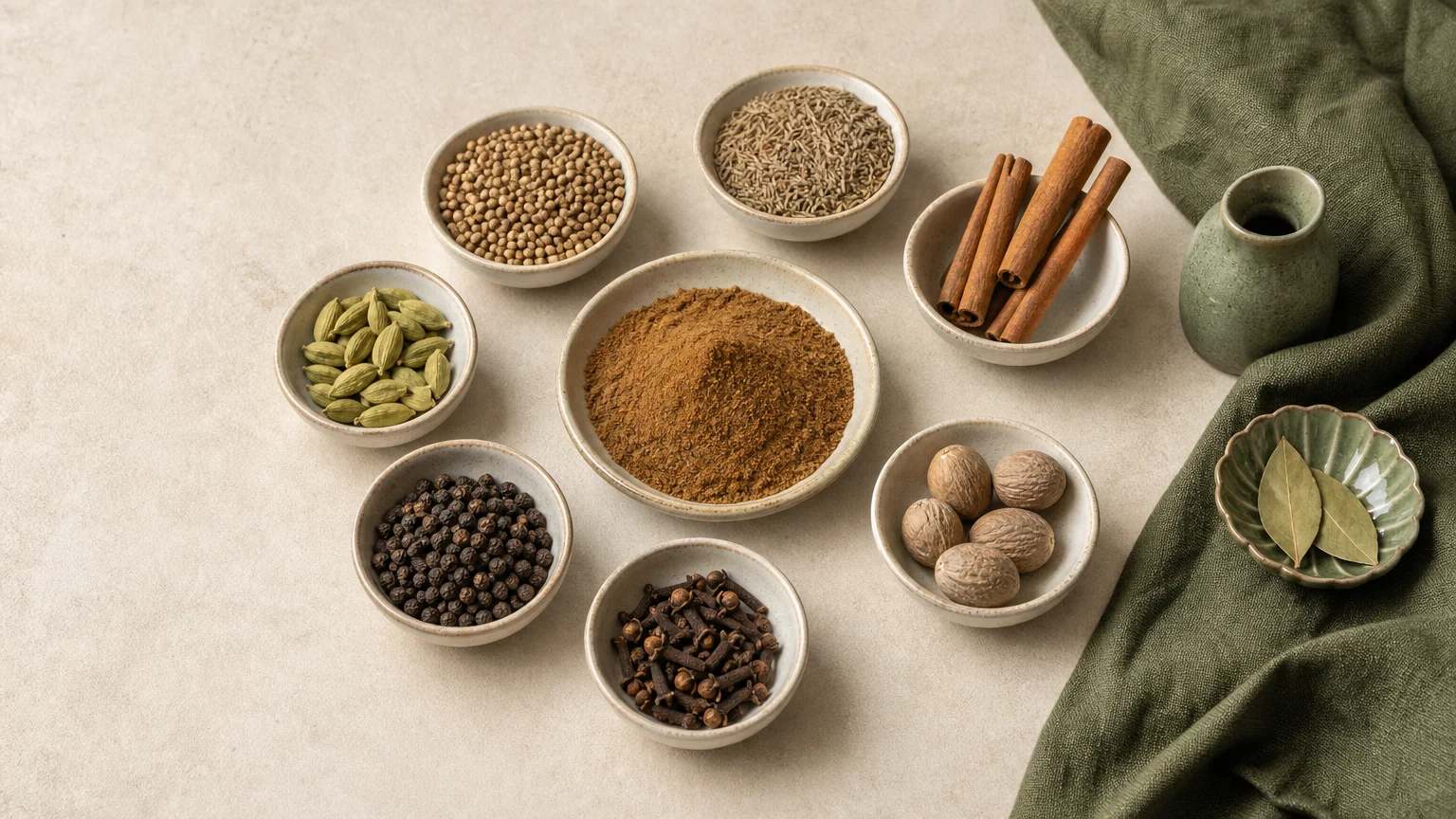 Épices massala : guide du garam masala indien en cuisine