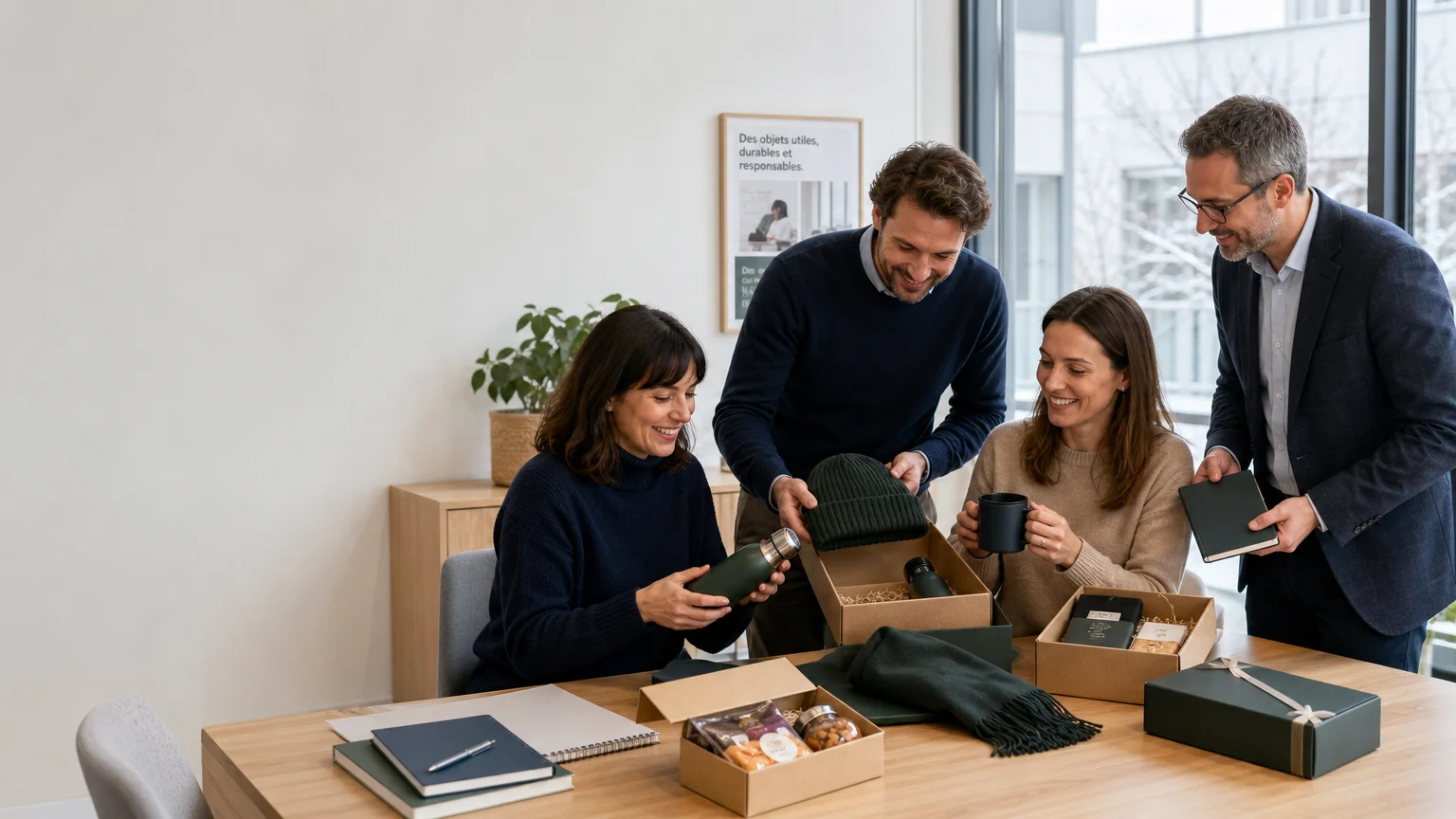 Quels cadeaux d'affaires offrir en hiver en 2026 ?