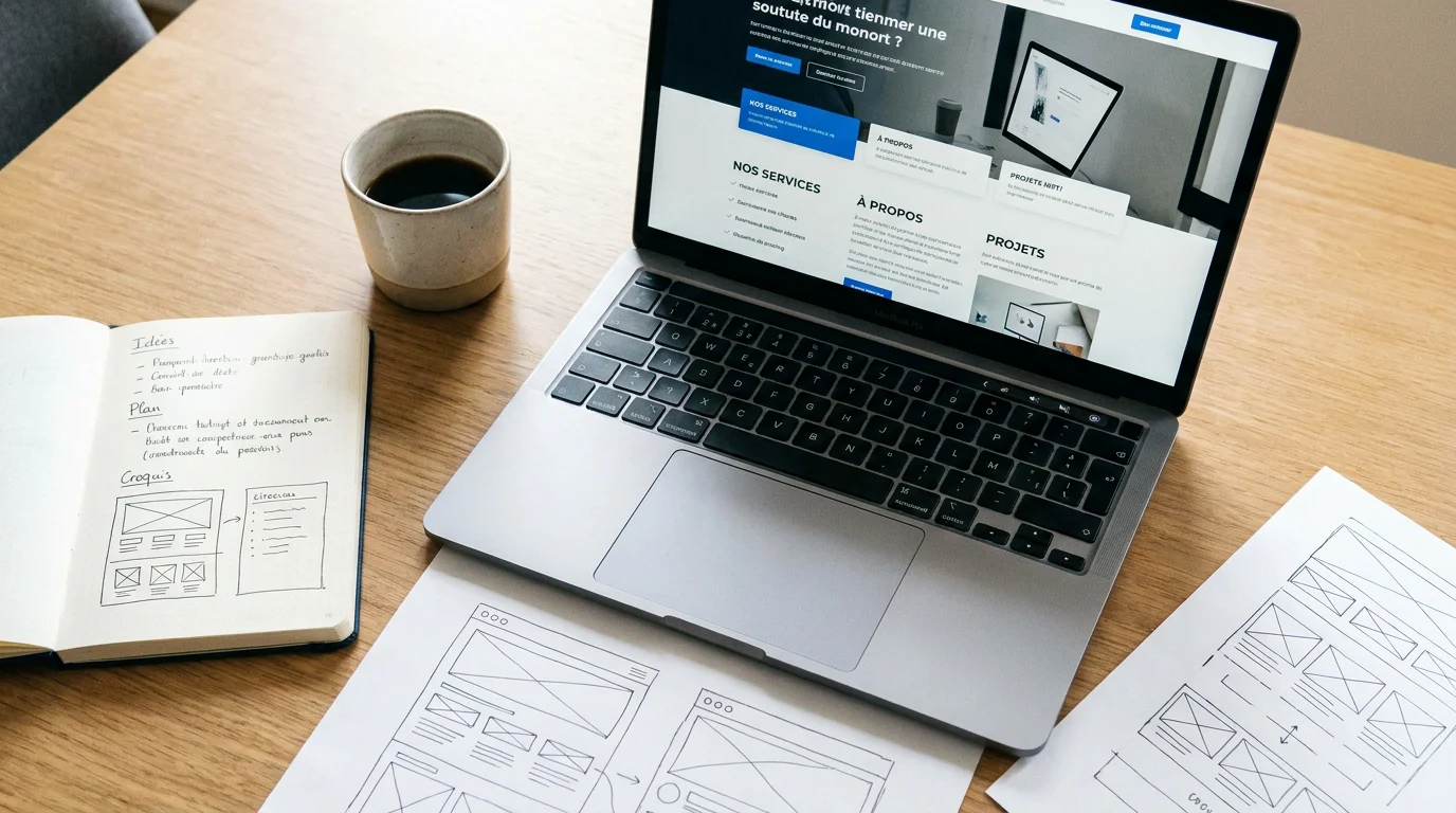 Création de site web : le guide complet pour réussir en 2026