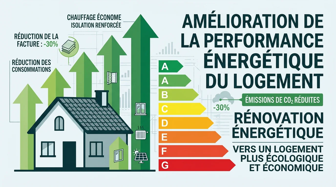 Reclassement des logements après la réforme du calcul du DPE en 2026
