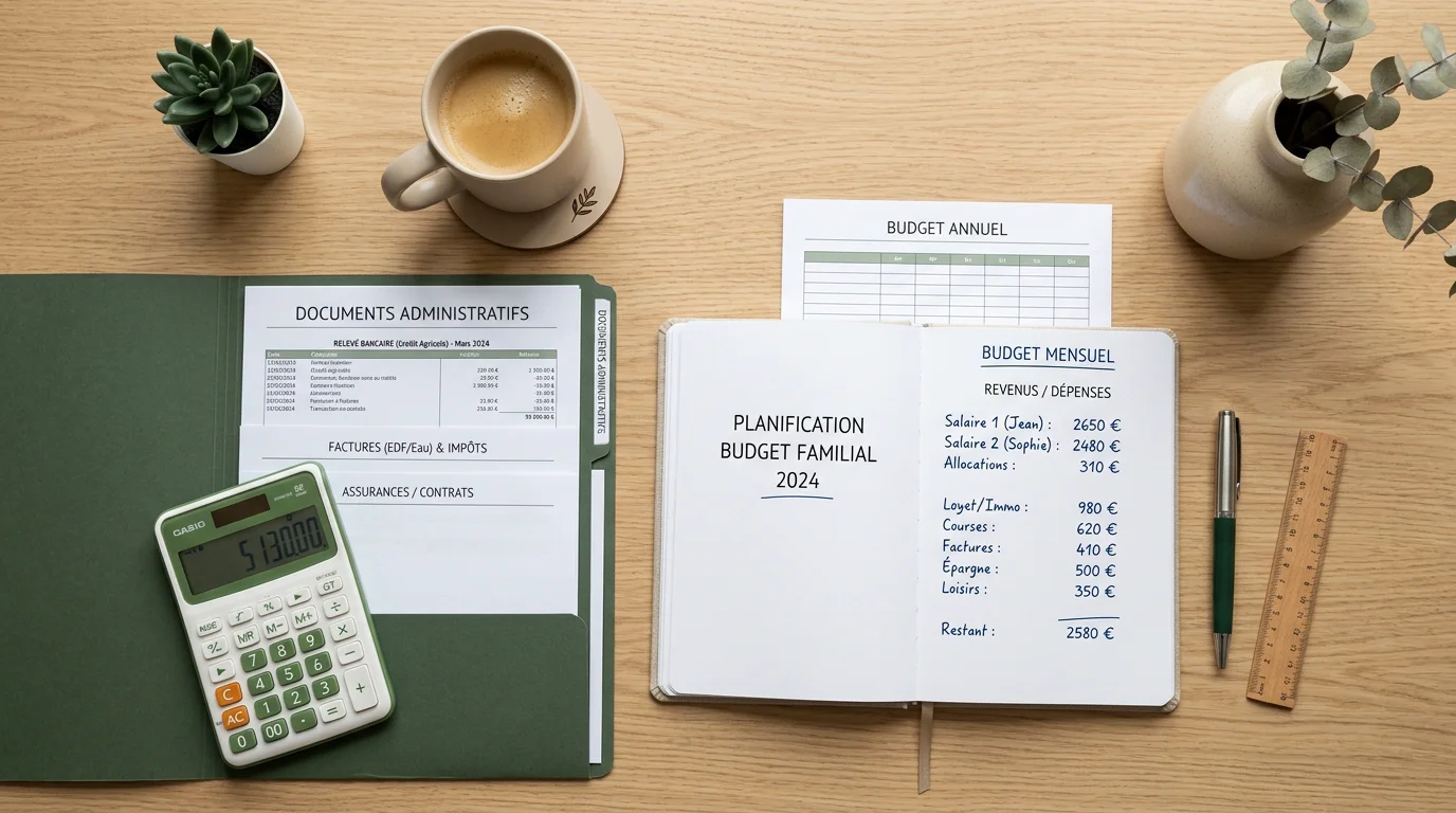 Calcul du budget et des aides CAF pour une garde partagée