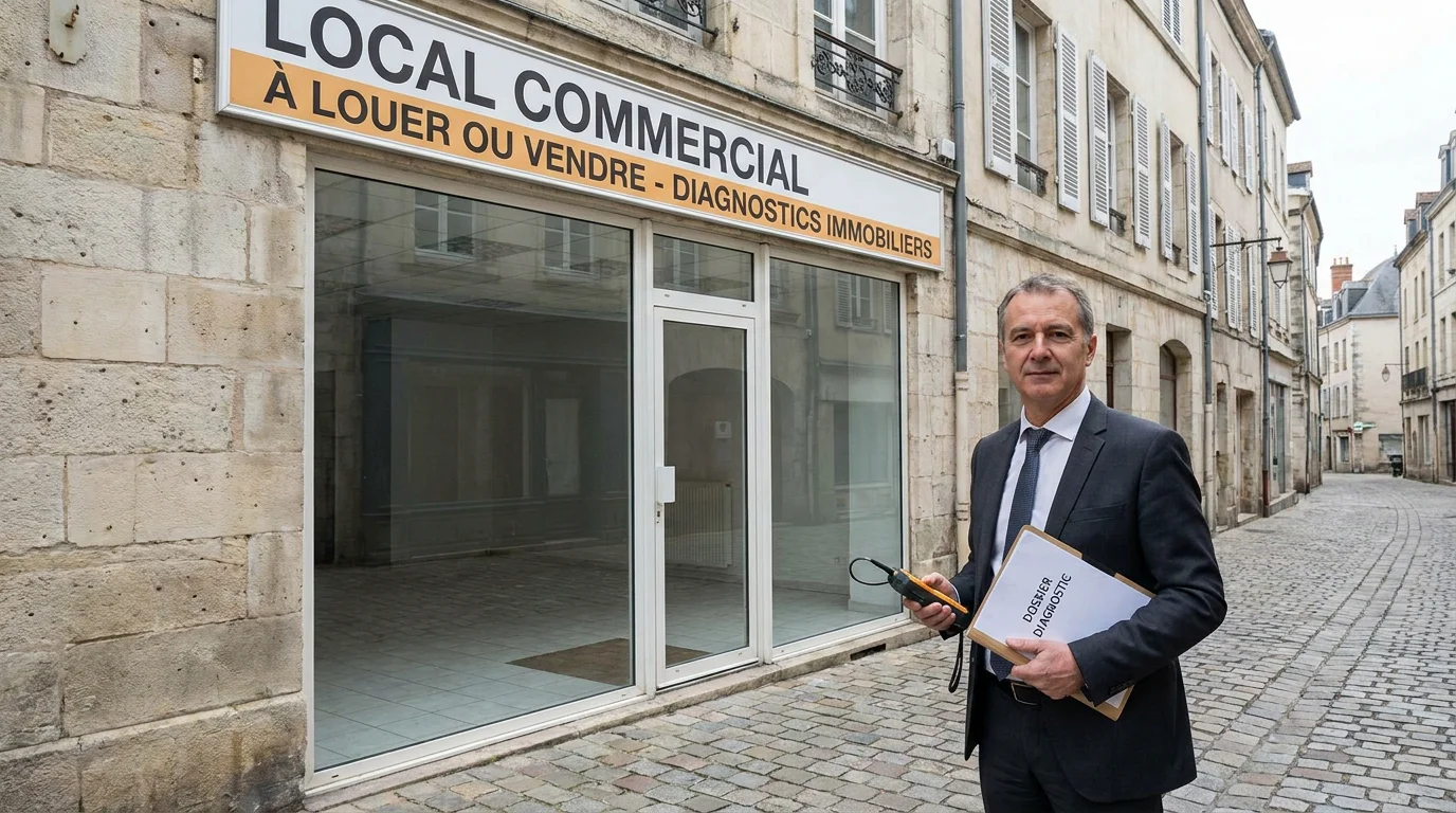 Diagnostic immobilier pour les locaux commerciaux : le guide 2026