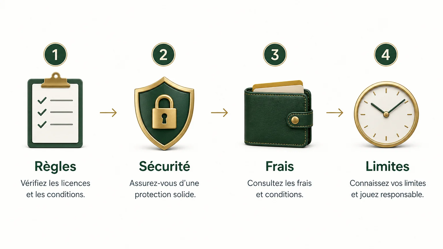 Checklist française pour vérifier les règles, la sécurité, les frais et les limites d’une table de baccarat