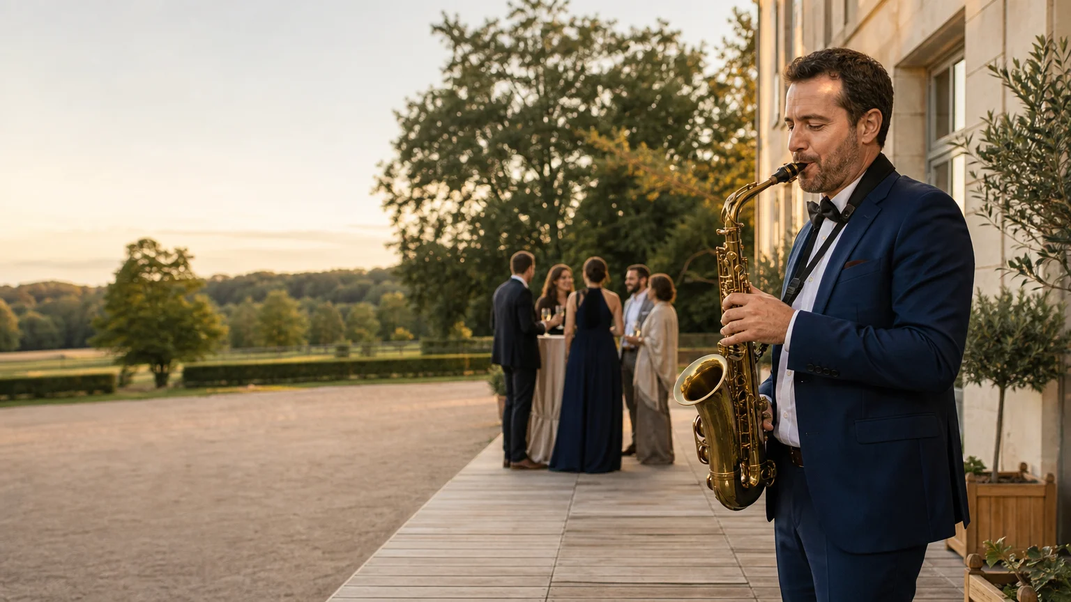Saxophone live pour cocktail à Rambouillet : le guide pratique
