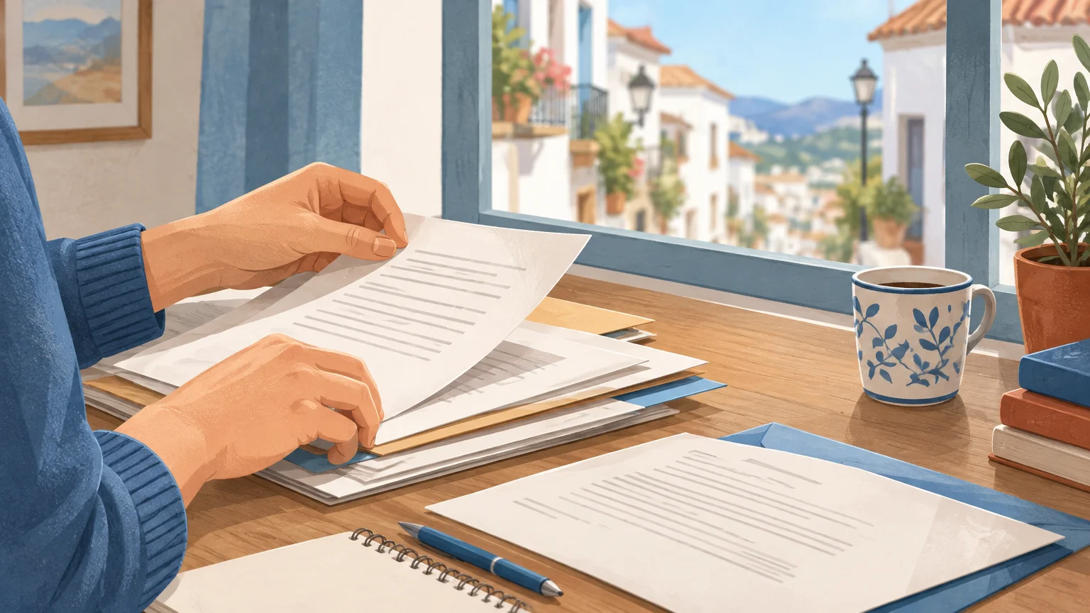 Documents à organiser après une installation en Espagne