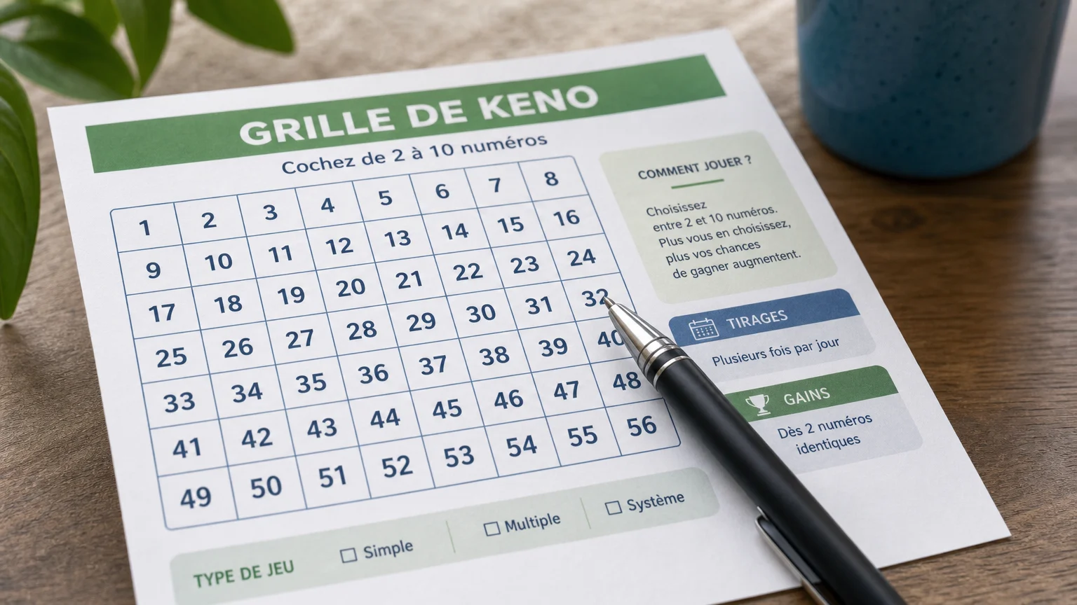 Les secrets du jeu Keno : stratégies et astuces en 2026