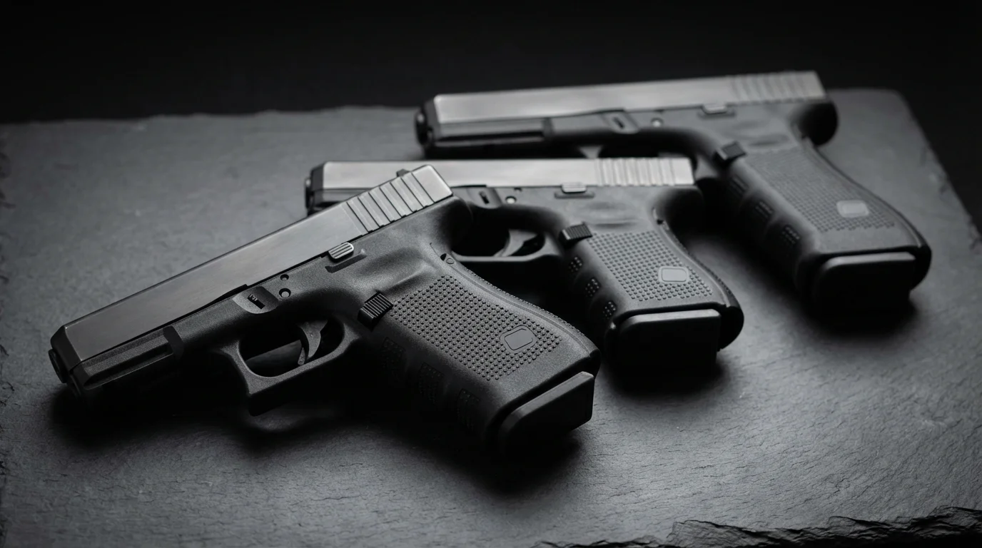 Pistolets Glock's : guide complet des modèles et générations