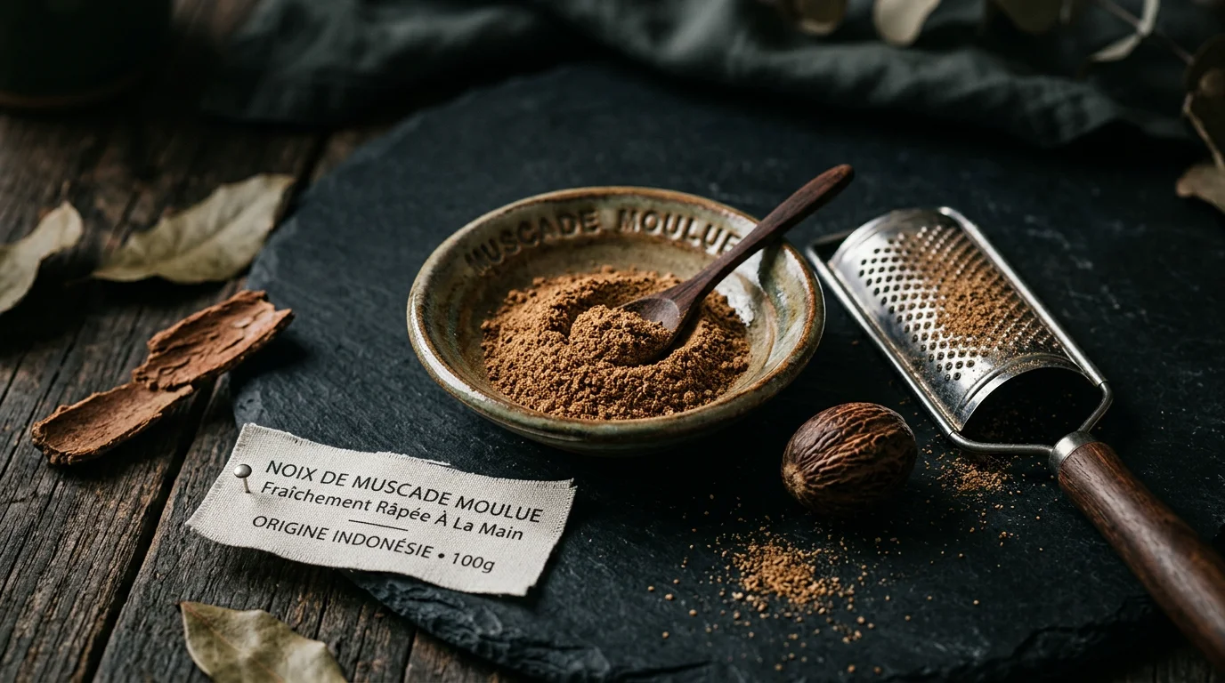 Noix de muscade moulue : usages, saveurs et conseils 2026