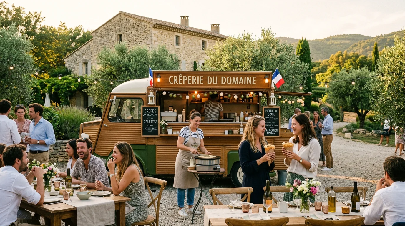 Food truck événementiel en Provence : le guide 2026