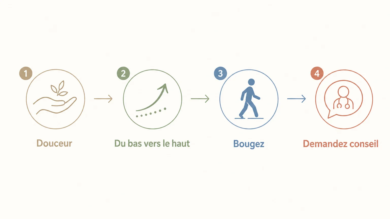 Checklist des bons réflexes pour un massage jambes légères