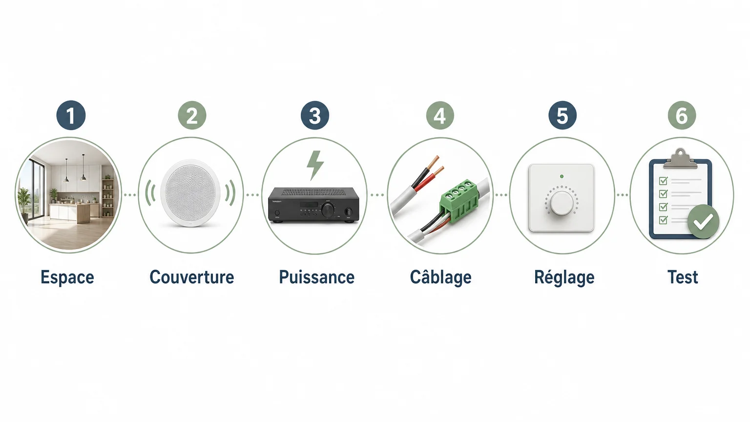 Checklist des critères pour choisir une enceinte carrée