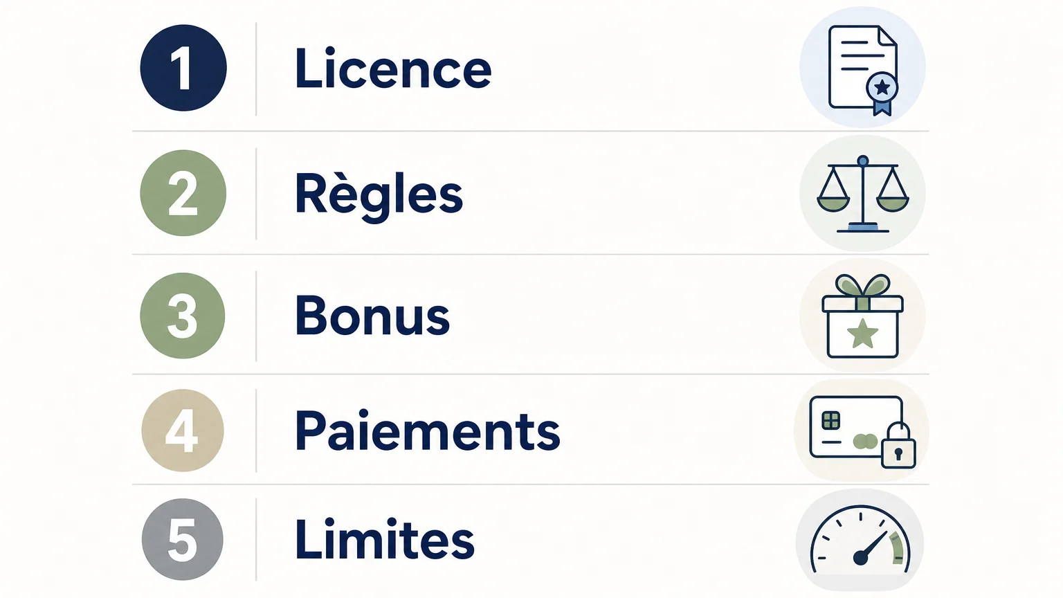 Checklist en cinq étapes avant un premier dépôt