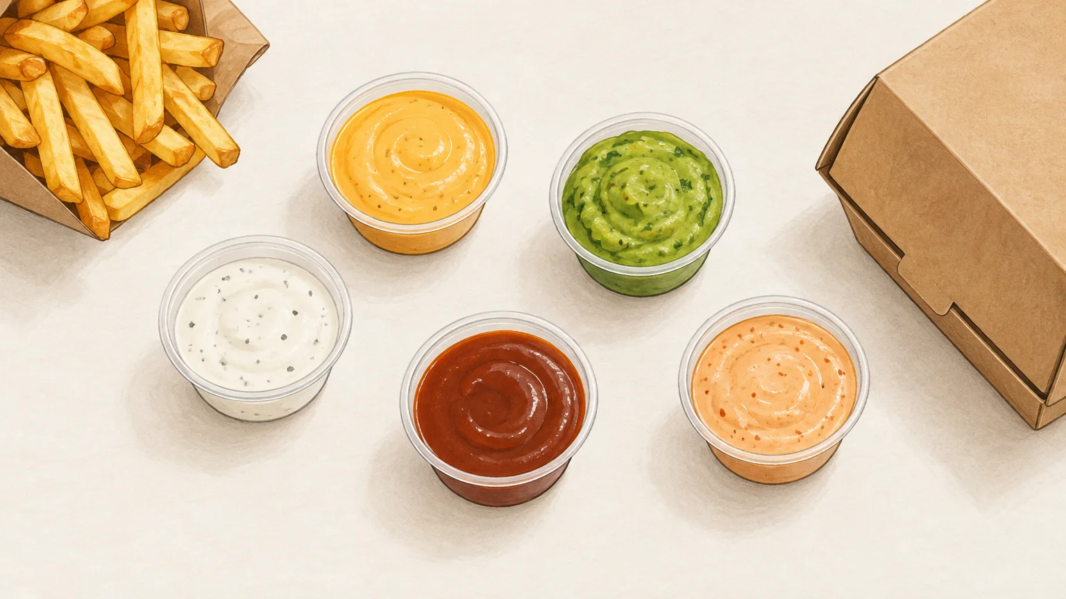 Sauces à emporter à Genève : où en trouver et comment choisir