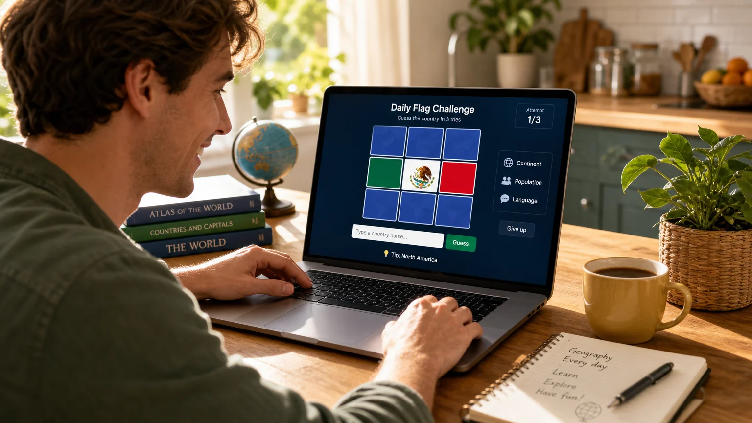 Guess the Country Daily: The Fun Way to Learn Geography