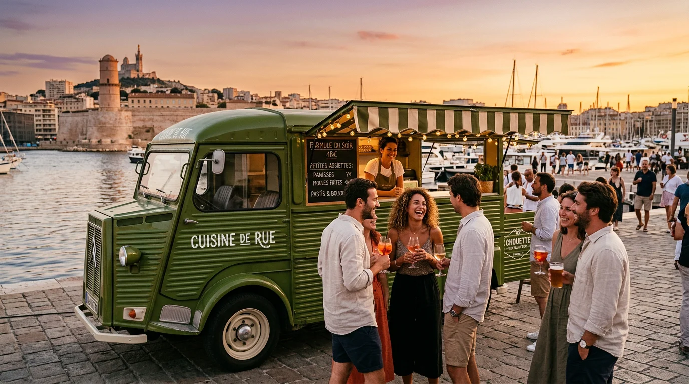Food truck à Marseille : guide gourmand et tendances 2026