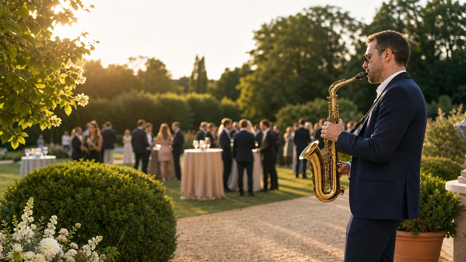 Meilleur saxophoniste pour un cocktail de mariage 2026