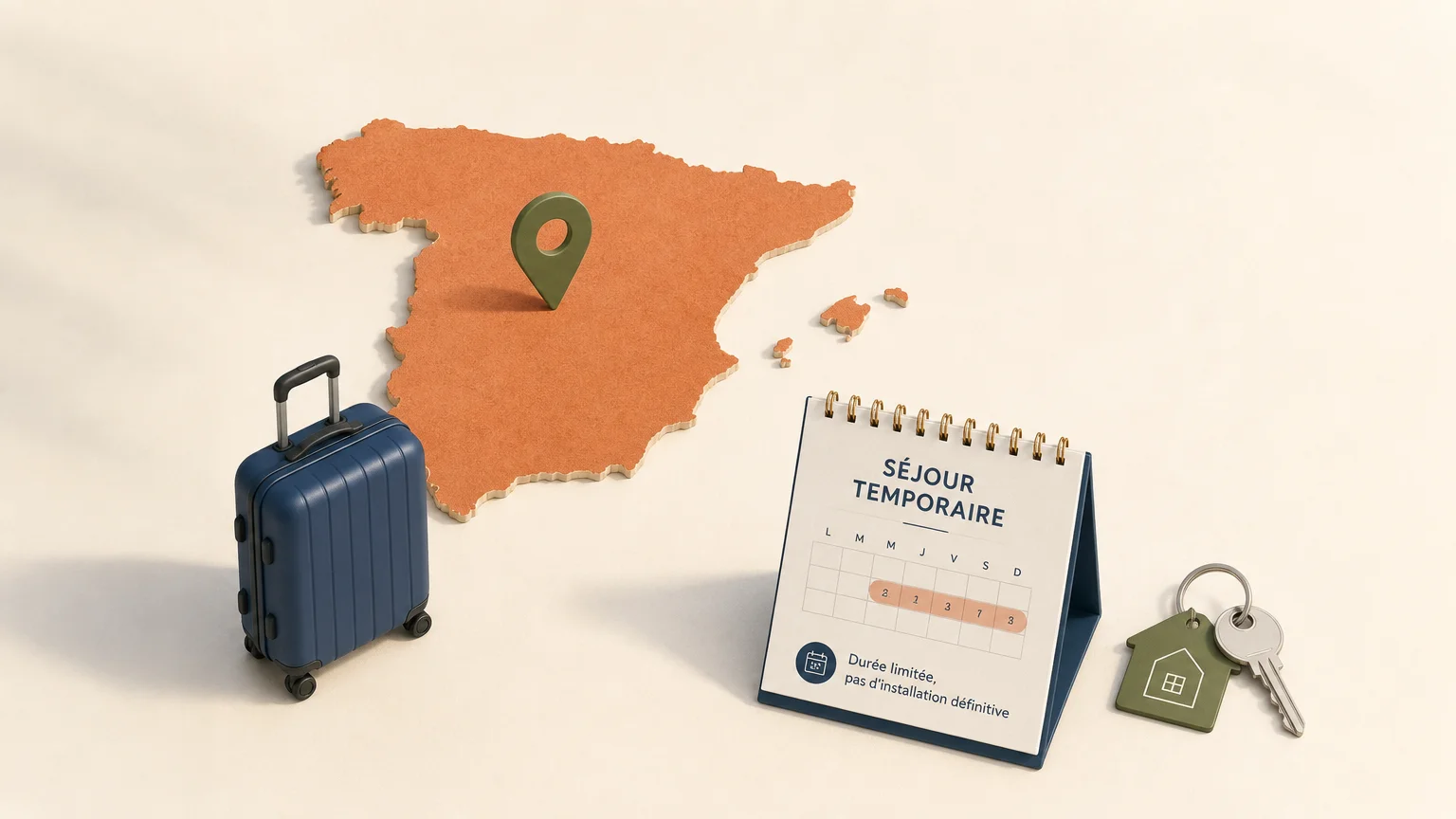Vivre en Espagne sans être résident : règles et limites