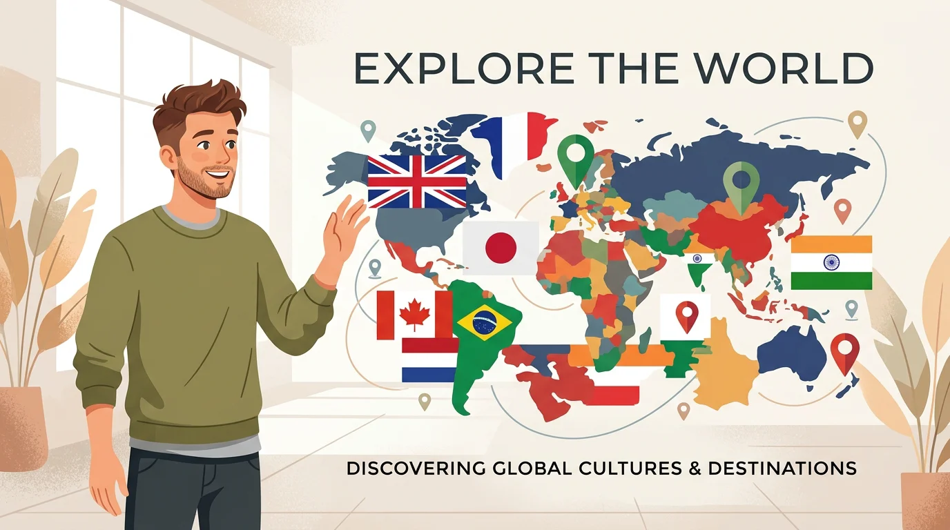 How to Guess the Country by Its Flag, Capital and Shape