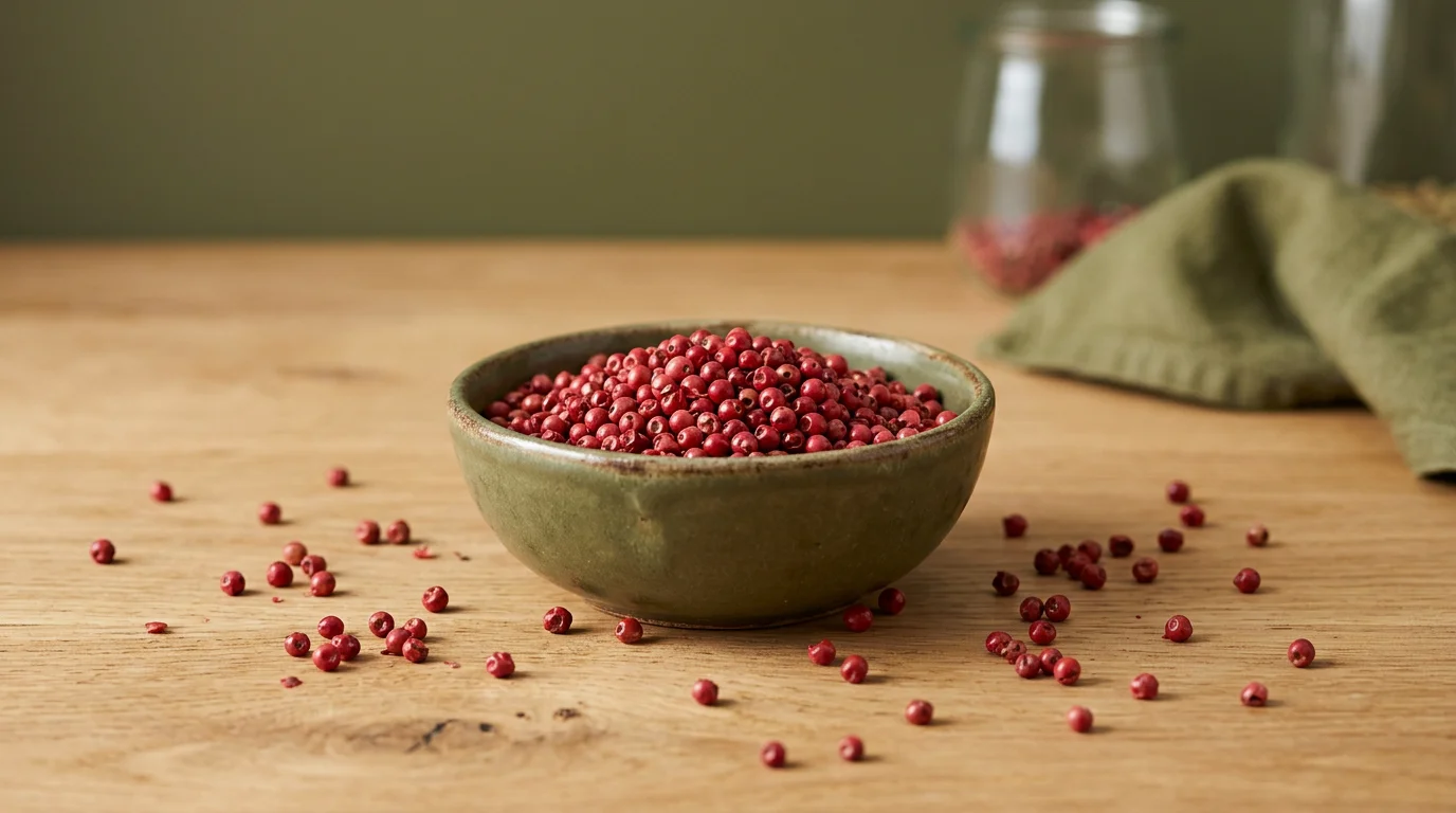 Baies roses : origine, bienfaits et usages en cuisine