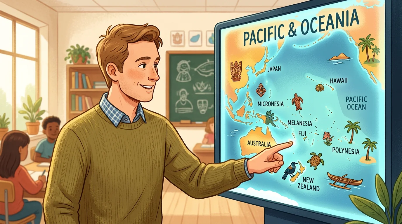Countries of Oceania Quiz: Learn All 14 Nations the Fun Way