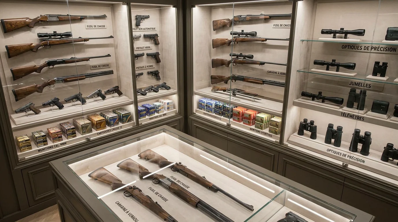 Armureries françaises réputées : guide pour acheter vos armes en ligne