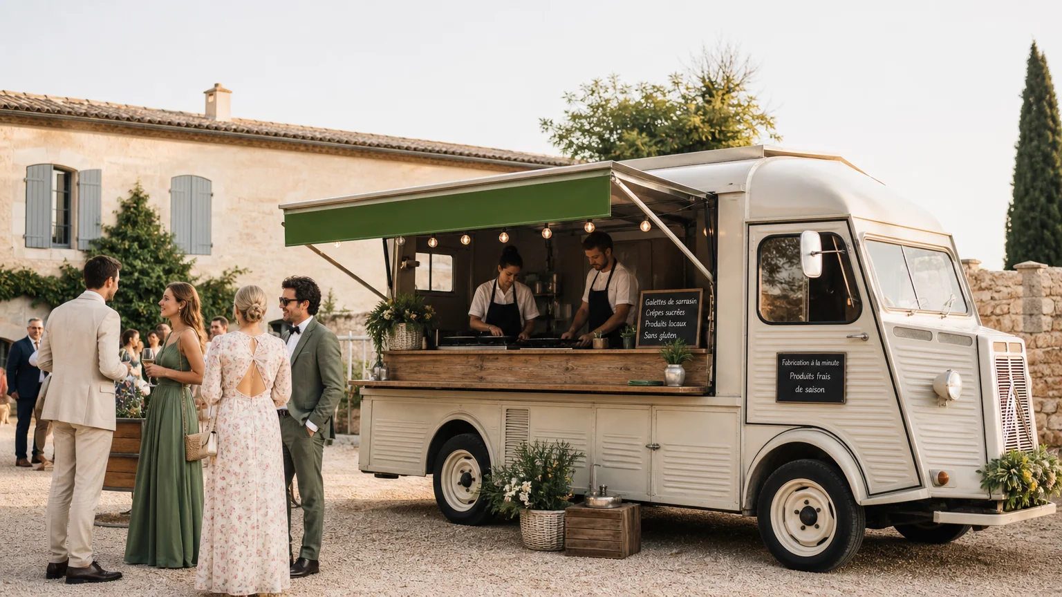 Camion food truck pour mariage : guide pratique 2026