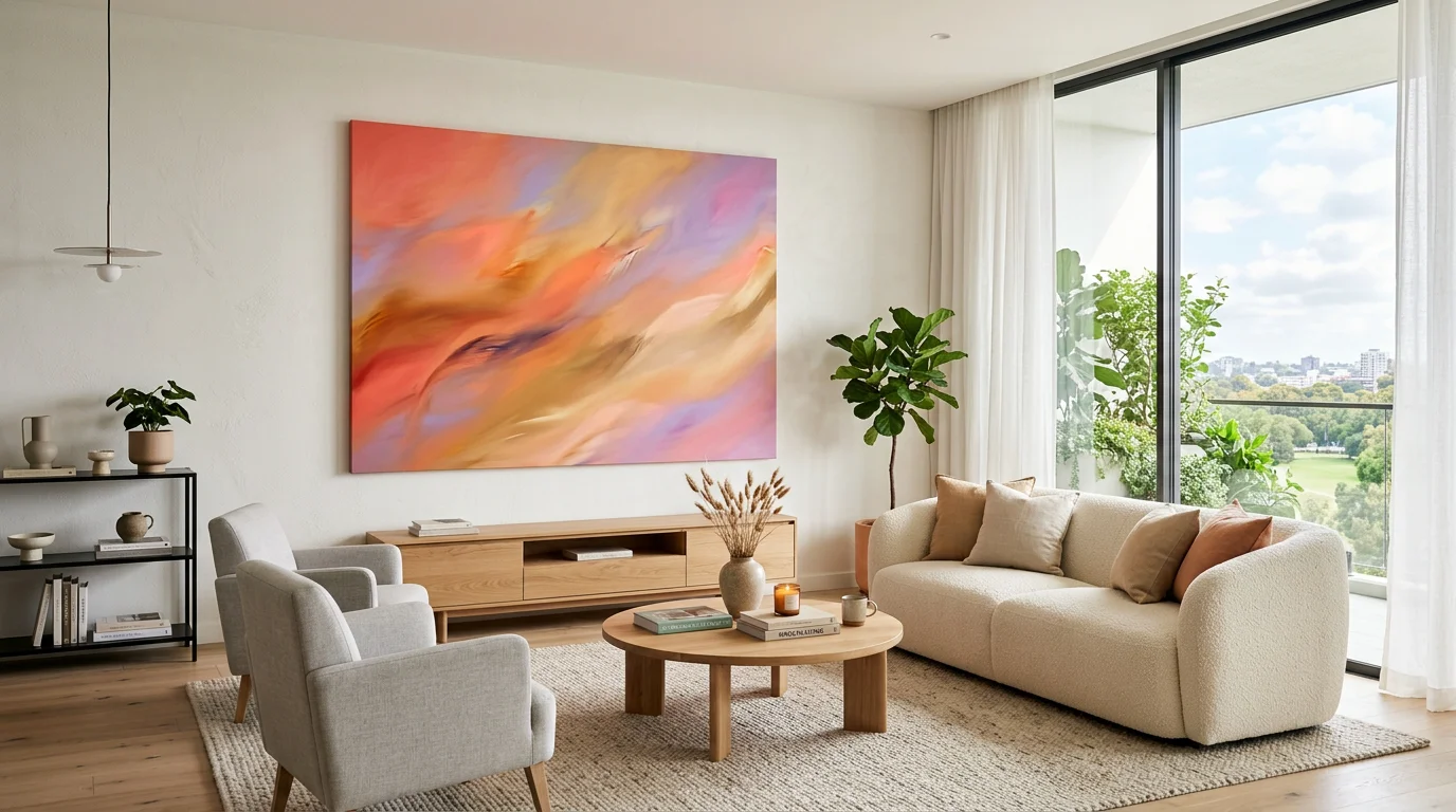 Abstract Sunset Art: Color, Emotion and How to Choose It