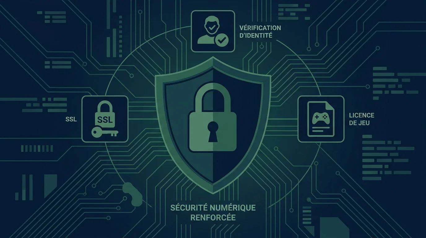 Illustration de la sécurité numérique d