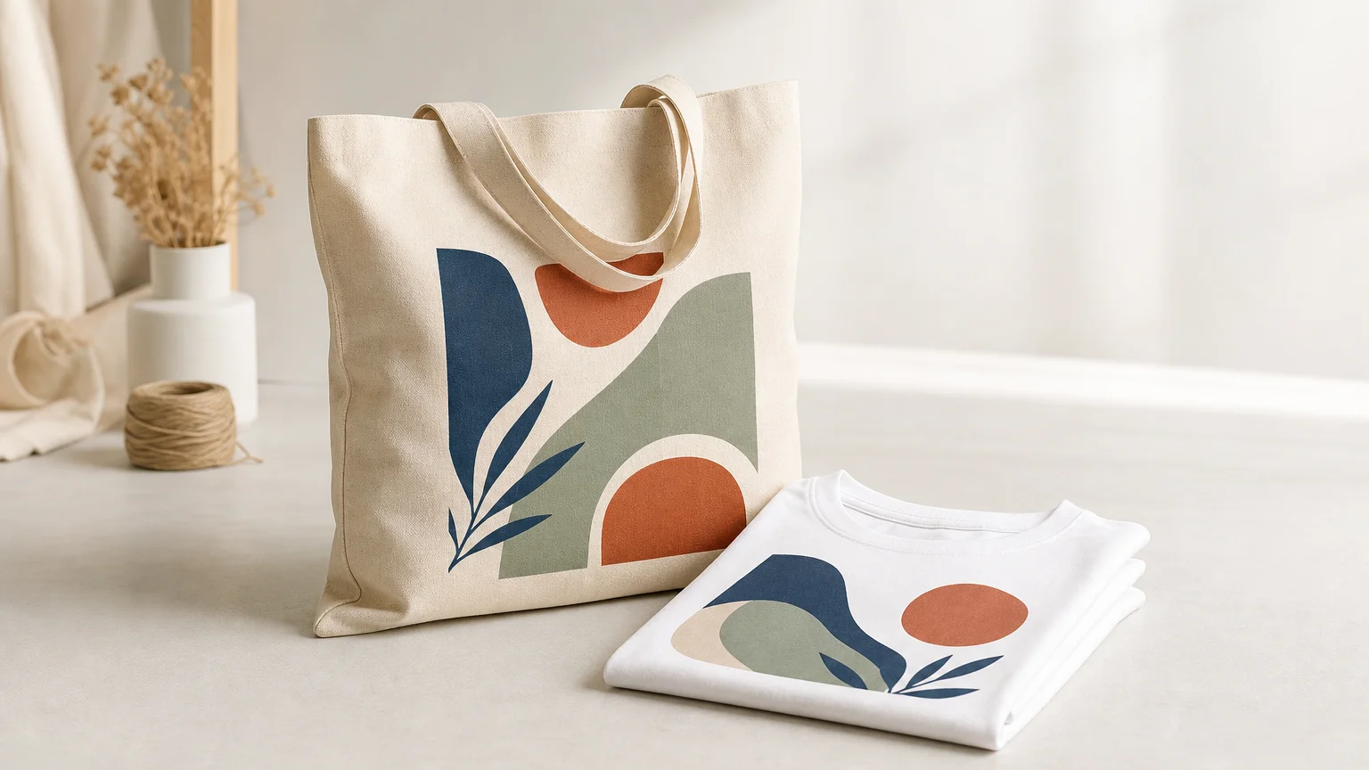 Impression de tote bags et T-shirts personnalisés en ligne