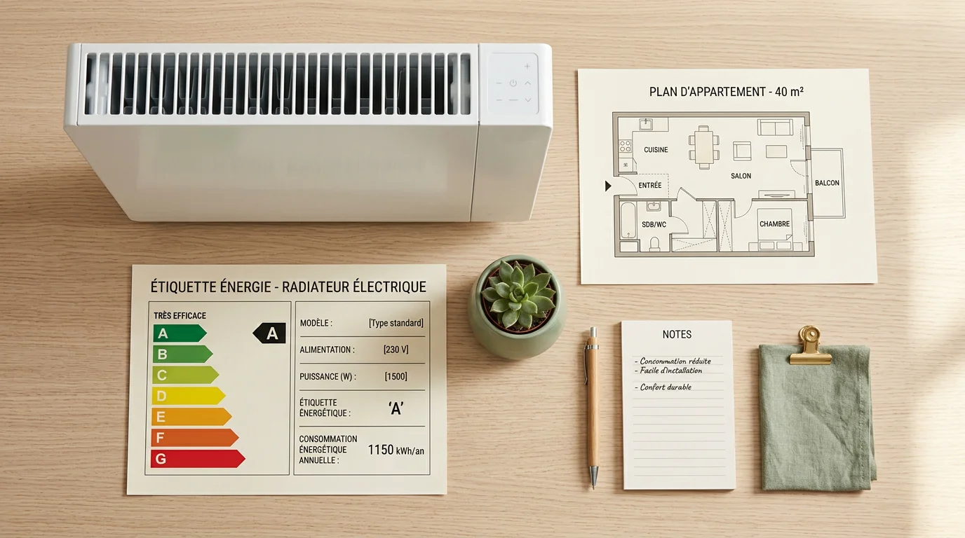 Éléments illustrant un logement électrique concerné par la réforme DPE