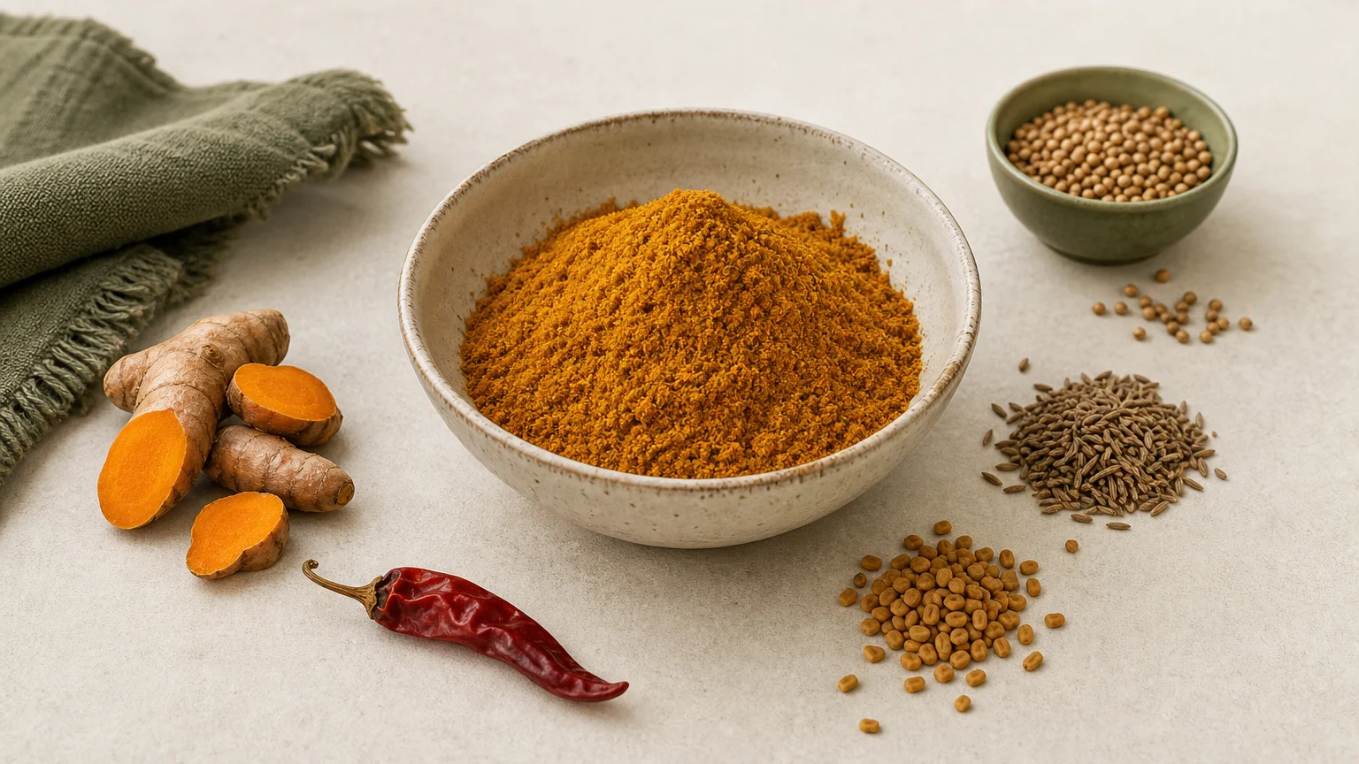 Curry indien fort : composition, piquant et usages en cuisine