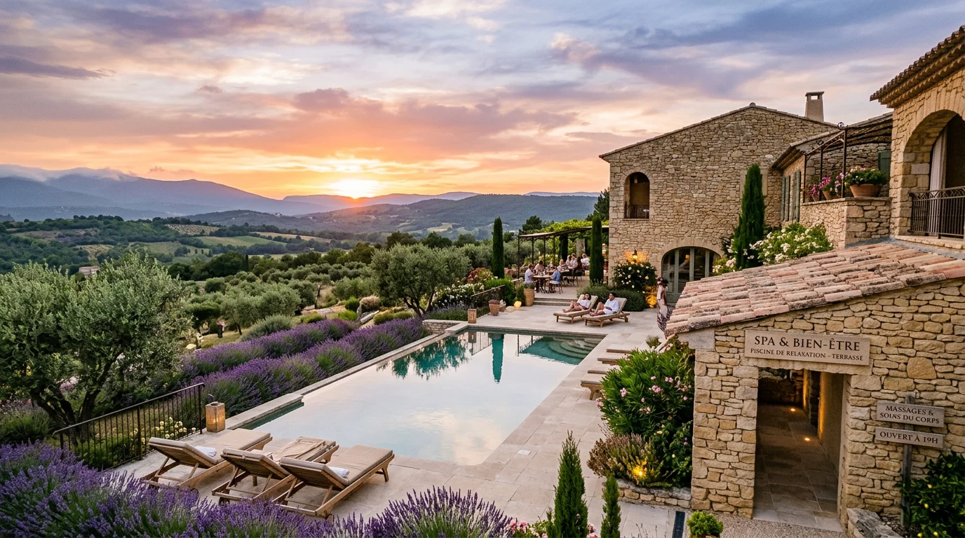 Hôtel spa en Provence dans le Luberon : le guide 2026