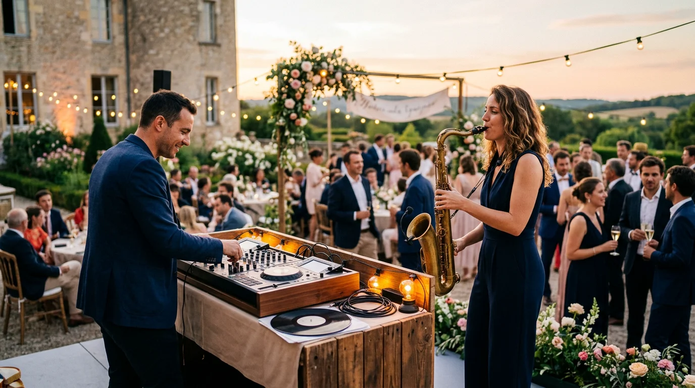 Réserver un DJ et saxophoniste : guide complet 2026