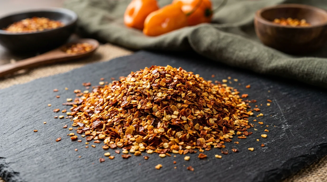 Piment habanero concassé : force, saveurs et cuisine 2026