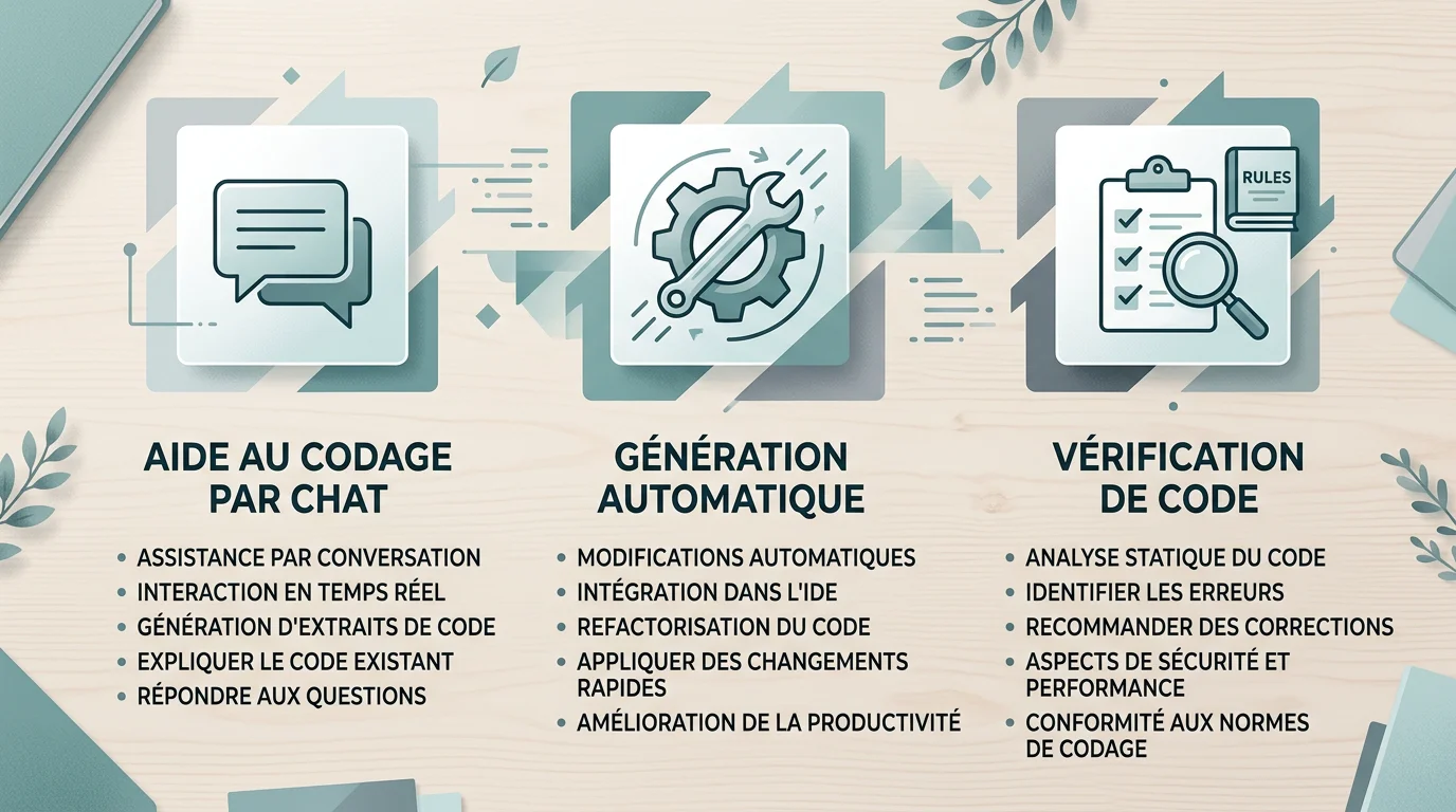 Comparaison visuelle des approches de correction de code assistée par IA