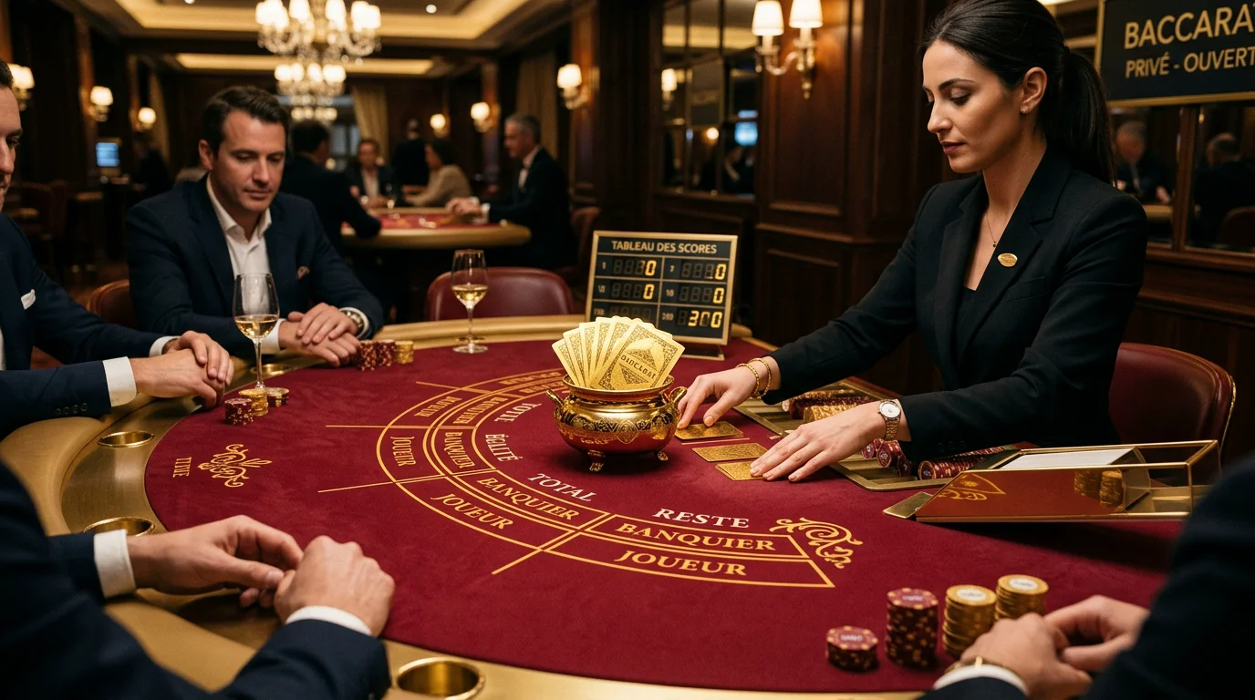 Golden Wealth Baccarat : règles, multiplicateurs et RTP