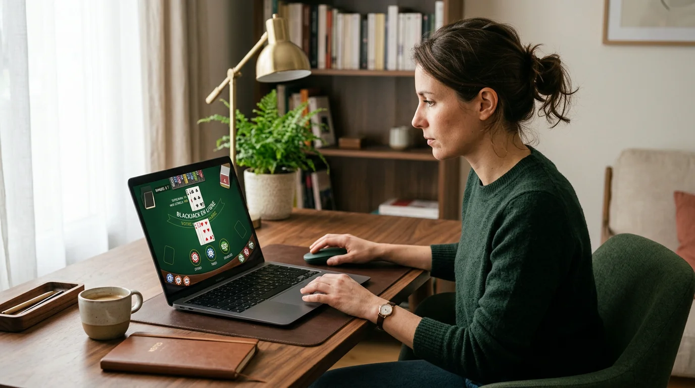 Blackjack en ligne en argent fictif : guide pour s'entraîner