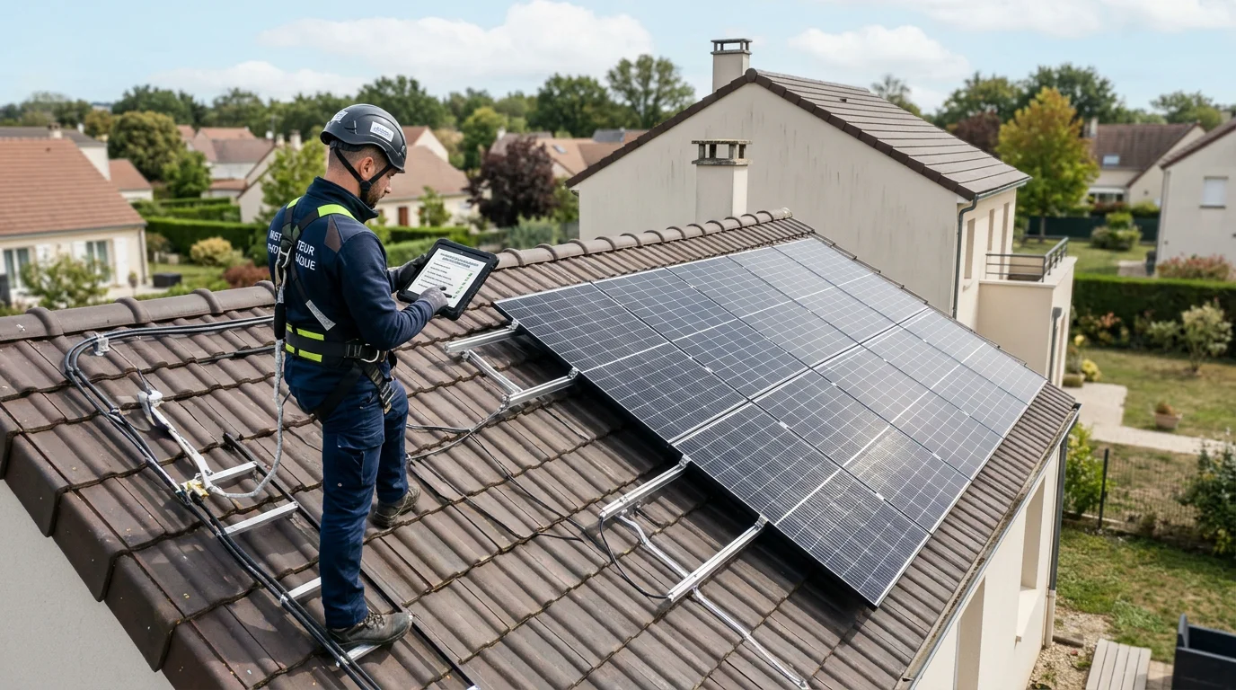 Installation de panneaux solaires 3 kW sur toiture en tuiles en Auvergne-Rhône-Alpes