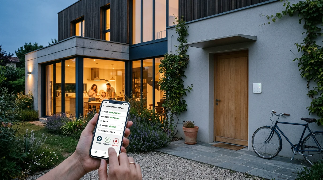 Alarme WiFi iPhone : bien choisir et piloter en 2026