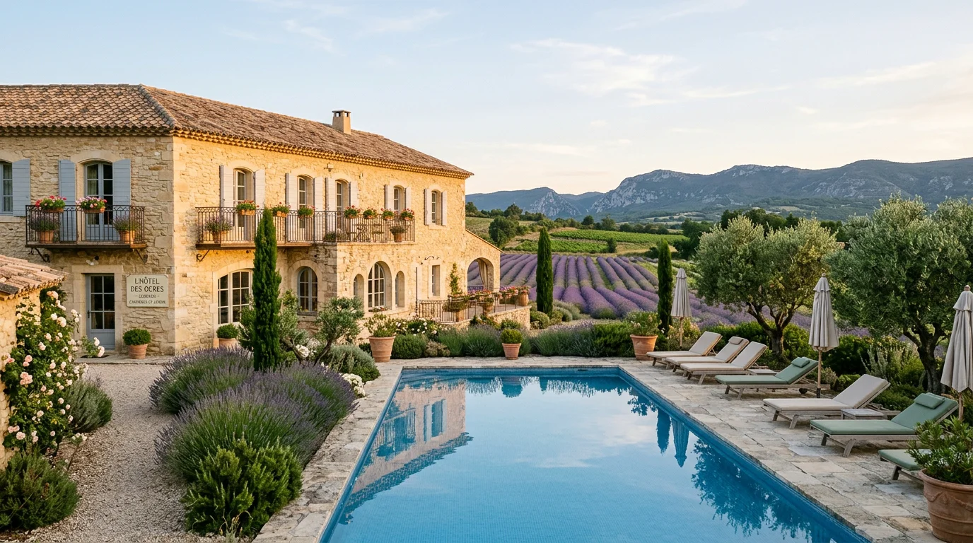 Hôtel de charme dans le Luberon avec piscine : le guide